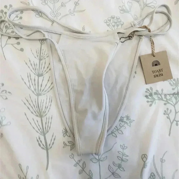 Toast Swim Signature Open Side Bikini Bottom - Lunar Rock - XS - NWT - Picture 3 of 5